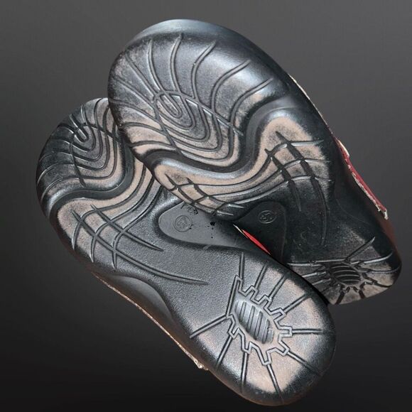 Corkys Women's Elite Coastal Hand Painted Leather Bump Toe Sandals Size 7 US 37 - Picture 4 of 6